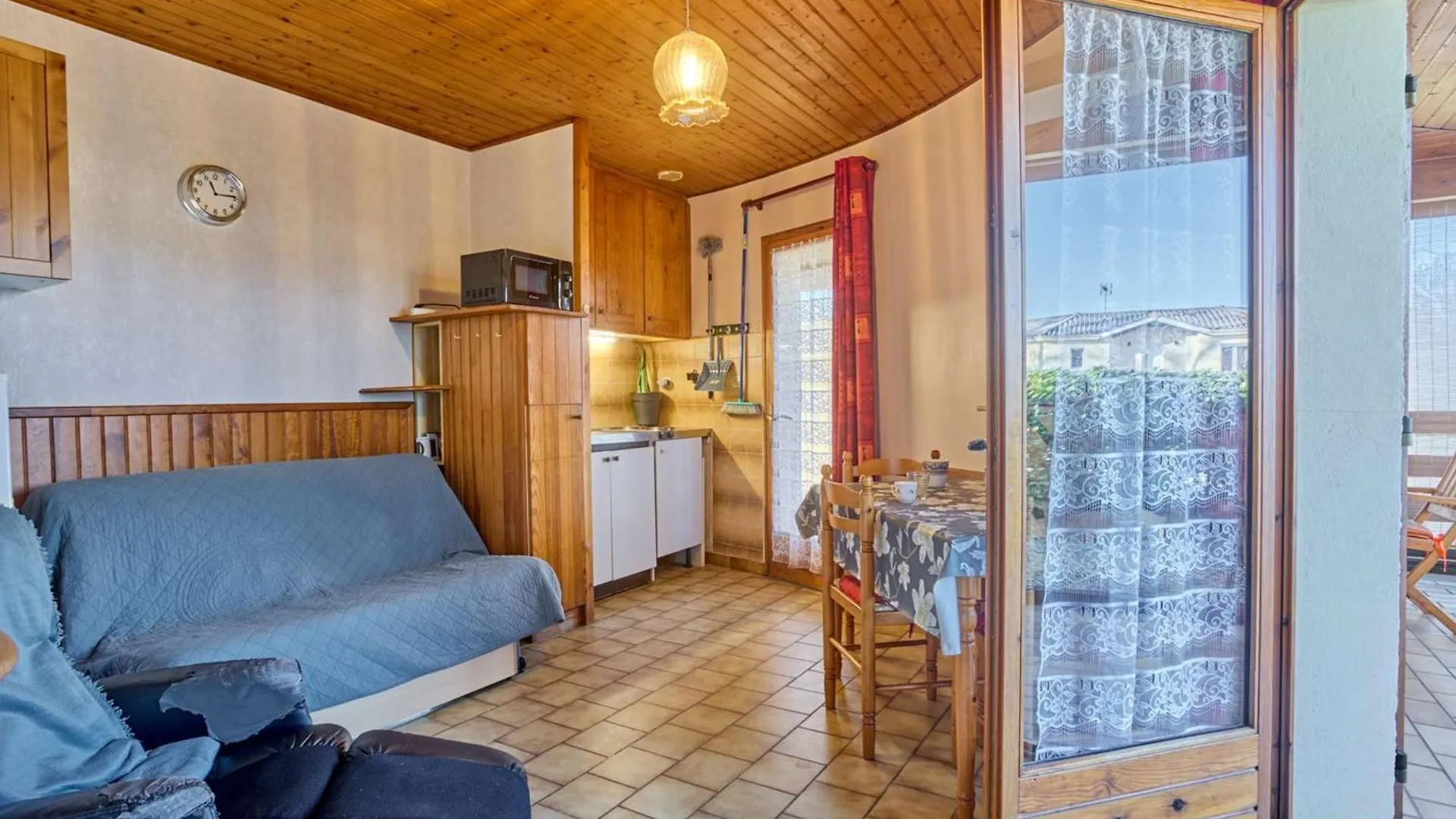 T2 Cosy Avec Veranda Et Parking, Wifi Inclus - Fr-1-841-14 باربوتان ليه ثيرميس شقة باربوتان ليه ثيرميس